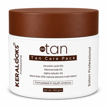 Load image into Gallery viewer, De-Tan Removal Cream tan care pack (500gm) with Ascorbic acid | Niacinamide |Alpha Arbutin & Kojic acid– Skin Brightening and Even Tone Treatment – Nourishing and Hydrating for All Skin Types