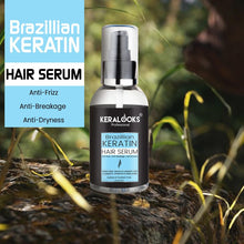 Load image into Gallery viewer, Brazillian keratin hair serum for dry,tangles,damage &frizzy hair – 110ml