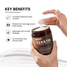 Load image into Gallery viewer, Keralooks professional® keratin Brazilian nourishing hair mask (1000ml)