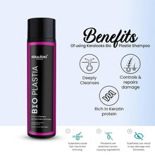 Load image into Gallery viewer, Bioplastia sulfate free shampoo (300ml) with nano fusion technology |straight |Smooth |Deep repair