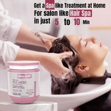 Load image into Gallery viewer, Hydra Boost+Rice water Hair Mask/Spa for Nourishing,Hydrating, Strengthens, Repair, Softens & Hair growth formula- Free from Sulfate, Parabens, cruelty & minerals oil- 800ML Visit the keralooks professional Store