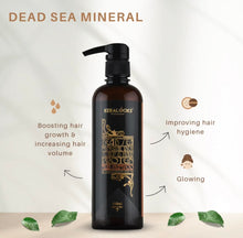 Load image into Gallery viewer, Dead Sea mineral rich scalp & hair protein mud shampoo (500ml)