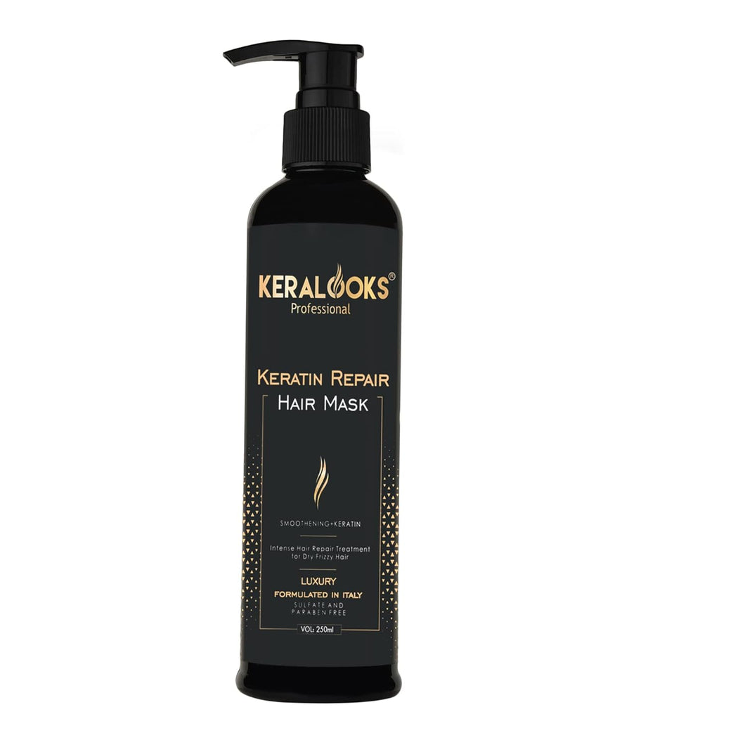 Keralooks Professional® Smoothing Plus Keratin Hair Mask For Dry And Frizzy Damaged Hair. (250 ml)