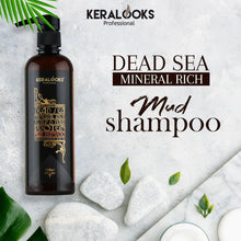 Load image into Gallery viewer, Dead Sea mineral rich scalp & hair protein mud shampoo (500ml)