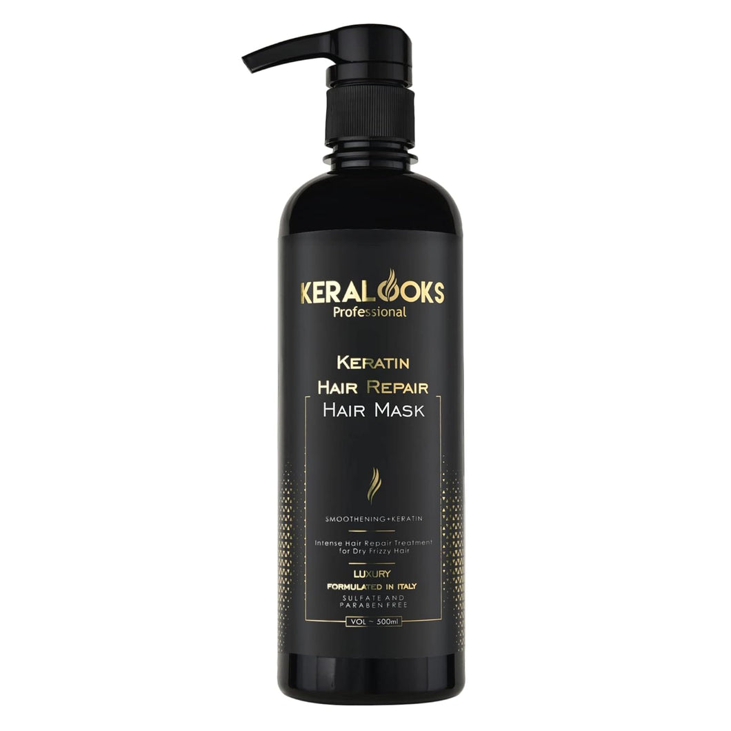 Keralooks Professional® Smoothing Plus Keratin Hair Mask For Dry And Frizzy Damaged Hair. (500 ml)