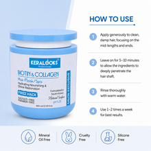 Load image into Gallery viewer, Biotin & collagen Hair Mask, 800ml with Collagen, Biotin, Argan Oil - Moisturizing Treatment for Dry, Damaged, Split Hair, Hair...