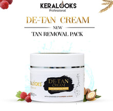 Load image into Gallery viewer, De-Tan cream tan removal pack with raspberry and argon oil (200gm)