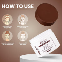 Load image into Gallery viewer, De Tan Pack For Tan Removal Cream & Sun Damage Protection with Argan Oil – Skin Brightening and Even Tone Treatment – Nourishing and Hydrating for All Skin Types - 500gm