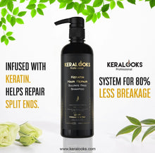 Load image into Gallery viewer, Keratin Sulphate Free Shampoo and Mask Combo Pack (500ml each)