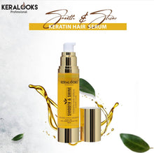 Load image into Gallery viewer, Keralooks professional ® keratin hair serum infused with argan oil bliss for dry,tangles,damage &amp;frizzy hair ( 50ml )
