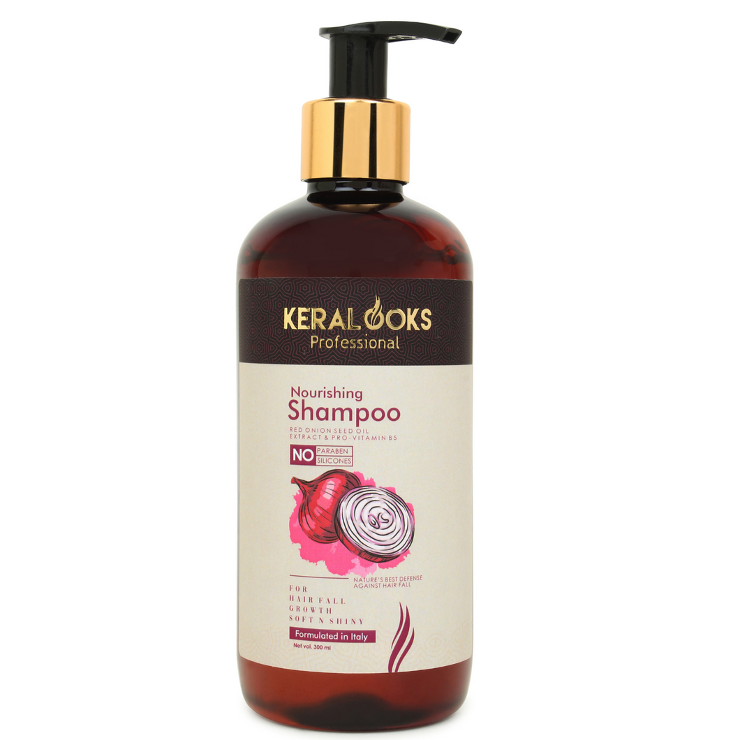 Keralooks professional® Red Onion seed oil shampoo (300ml)