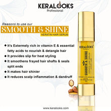Load image into Gallery viewer, keratin shampoo+mask Combo pack (250ml) and Argan hair serum 50ml |Promote silky,smooth,and frizz-free hair (Sulphate-free)
