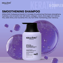 Load image into Gallery viewer, Keratin B-complex smoothening shampoo 250ml For Thin &amp; Dry Hair |color-safe|sulfate &amp; paraben free
