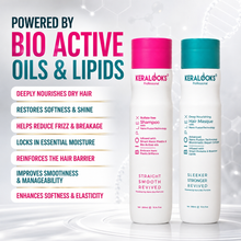 Load image into Gallery viewer, Bioplex Sulfate-Free Shampoo, Hair Masque (300ml COMBO) with Nano Fusion Technology, Smart Proteins, Bio Active Lipids for Straight, Smooth, Revived Hair.
