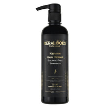 Load image into Gallery viewer, Keralooks Professional® Smoothing Plus Keratin Luxury Hair Repair Shampoo (500ml)
