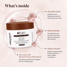 Load image into Gallery viewer, De-Tan Removal Cream tan care pack (500gm) with Ascorbic acid | Niacinamide |Alpha Arbutin &amp; Kojic acid– Skin Brightening and Even Tone Treatment – Nourishing and Hydrating for All Skin Types
