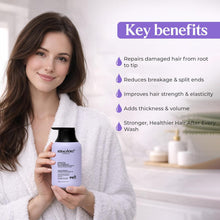 Load image into Gallery viewer, Keratin B-Complex Smoothening Hair (COMBO 250ML EACH) with Biotin, Collagen, Argan Oil, Sulfate-Free, for Dry Damaged &amp; chemically treated hair
