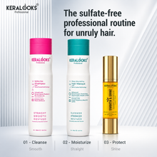 Load image into Gallery viewer, Bioplex Sulfate-Free Shampoo, Hair Masque (300ml COMBO) with Nano Fusion Technology, Smart Proteins, Bio Active Lipids for Straight, Smooth, Revived Hair.
