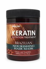 Load image into Gallery viewer, Keralooks professional® keratin Brazilian nourishing hair mask (1000ml)
