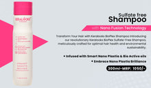 Load image into Gallery viewer, Bioplex sulfate free shampoo 300ml with nano fusion technology |Straight|Smooth|Revived
