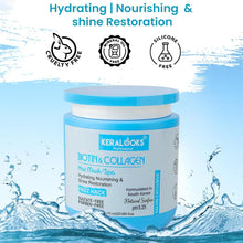 Load image into Gallery viewer, Biotin &amp; collagen Hair Mask, 800ml with Collagen, Biotin, Argan Oil - Moisturizing Treatment for Dry, Damaged, Split Hair, Hair...
