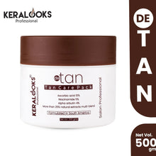 Load image into Gallery viewer, De Tan Pack For Tan Removal Cream &amp; Sun Damage Protection with Argan Oil – Skin Brightening and Even Tone Treatment – Nourishing and Hydrating for All Skin Types - 500gm
