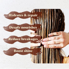 Load image into Gallery viewer, keratin shampoo &amp; Hair mask combo (250ml each)- sulfate free |Repair | Shine | Frizz-control
